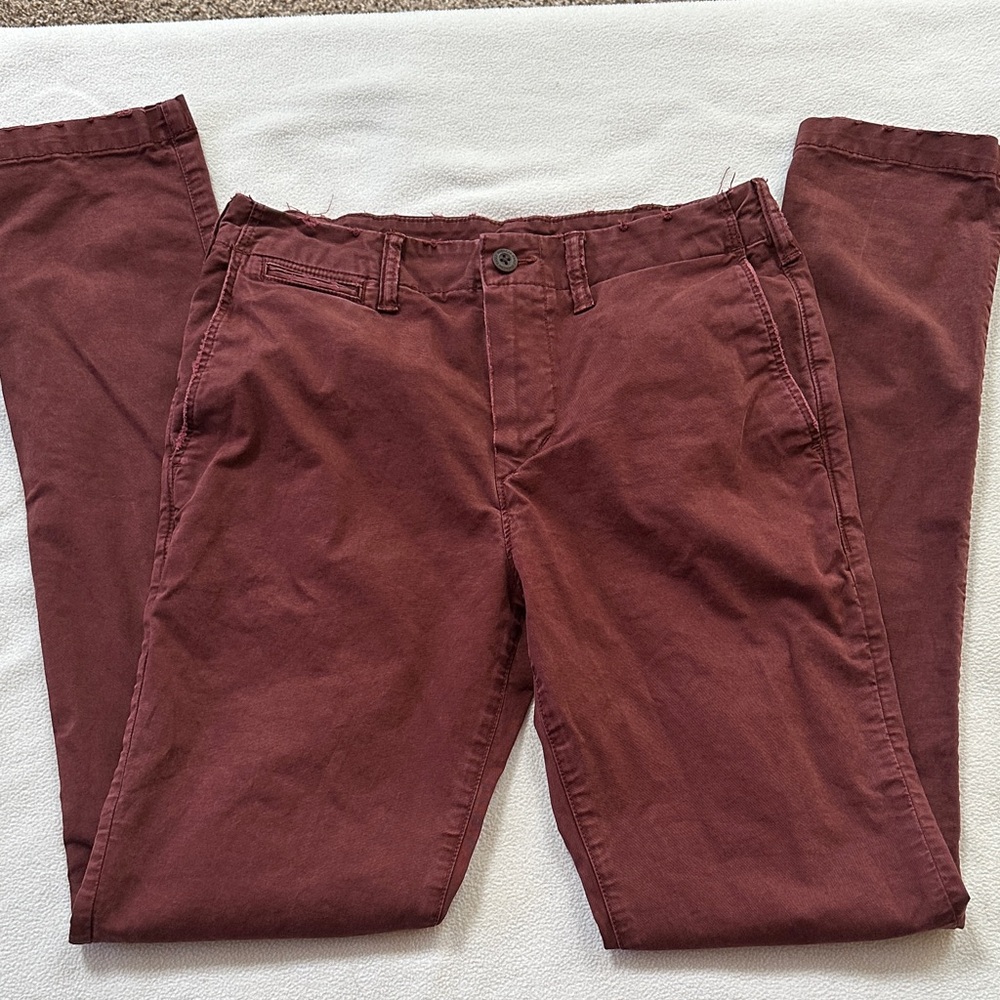 AEO Lived In Chinos 30x36 Slim